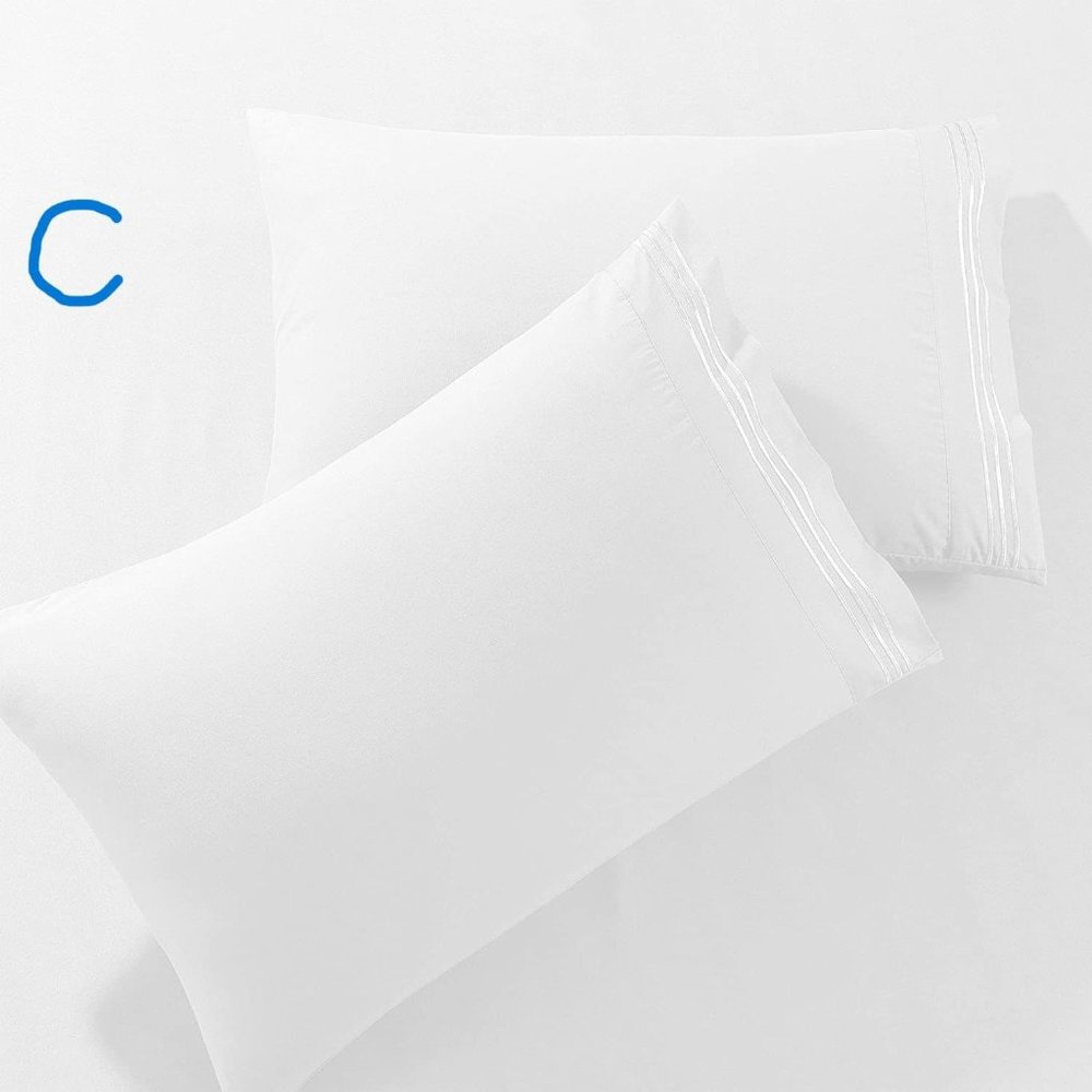 6 Piece Bed Sheets - Cal King, King, Queen , Full  Sheet Set [6-Piece,] … - Picture 2 of 11